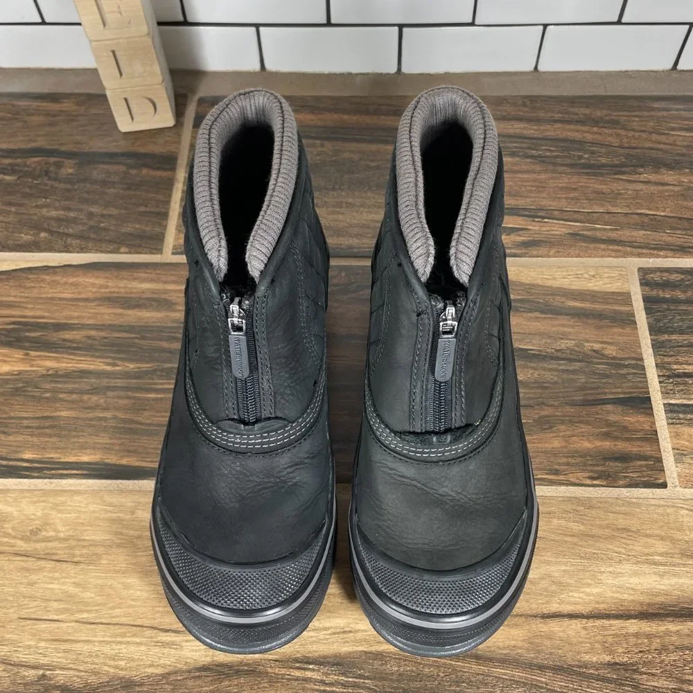 Clarks Muckers Swale Womens Size 6.5 Shoes Black Wide Waterproof Thinsulate Boot